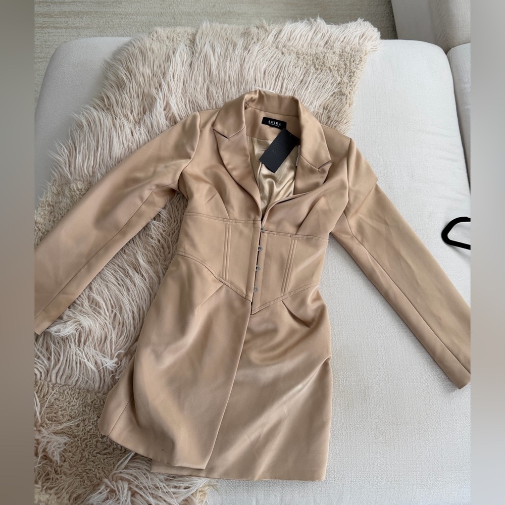 Zara Beige Women's Blazer